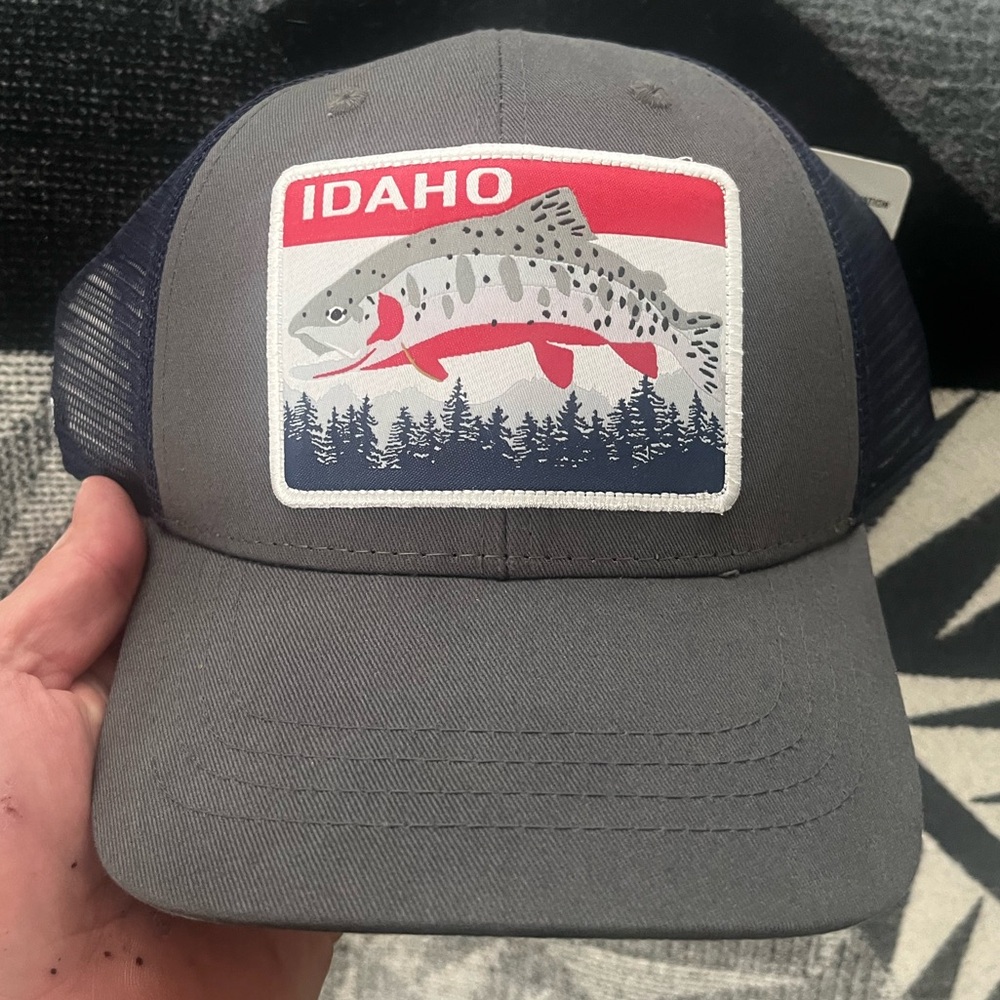 Idaho Trout trucker, OS, Grey